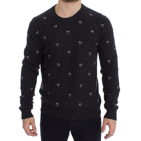 dolce gabbana sweaters mens|dolce and gabbana cashmere sweater.